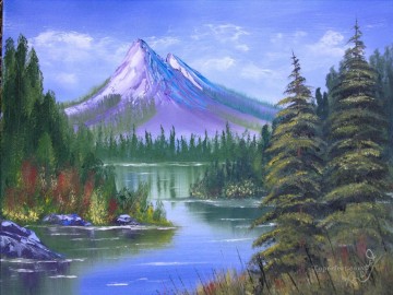 風景 Painting - シエラ山脈